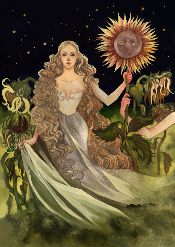 Gouache and watercolour on paper, 2025