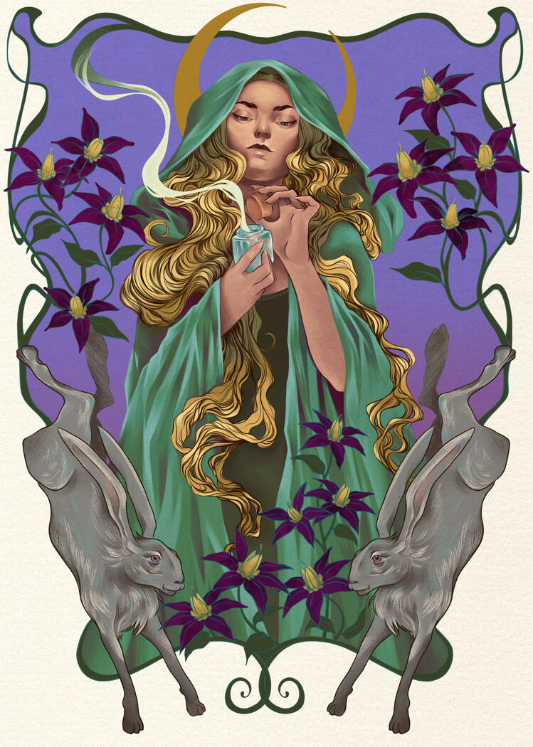 Digital illustration, Procreate, 2025